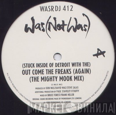 Was (Not Was) - Out Come The Freaks