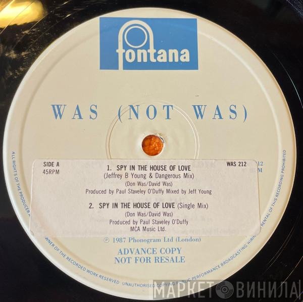 Was (Not Was) - Spy In The House Of Love
