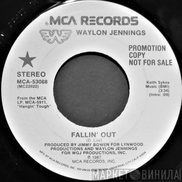 Waylon Jennings  - Fallin' Out