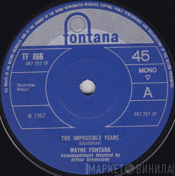 Wayne Fontana  - The Impossible Years / In My World
