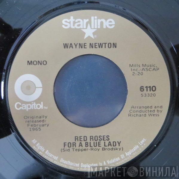 Wayne Newton  - Red Roses For A Blue Lady / One More Memory