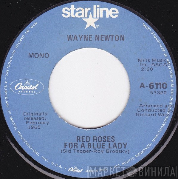 Wayne Newton  - Red Roses For A Blue Lady