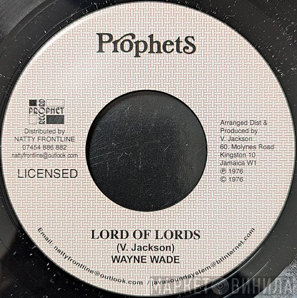 Wayne Wade - Lord Of Lords