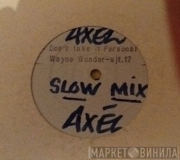 Wayne Wonder - Don't Take It Personal