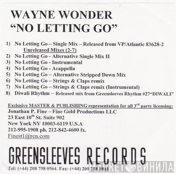 Wayne Wonder  - No Letting Go