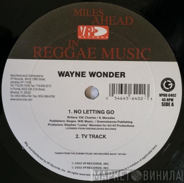 Wayne Wonder  - No Letting Go