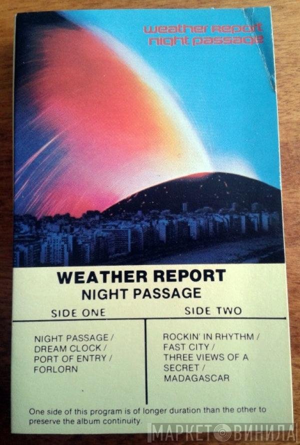 Weather Report  - Night Passage