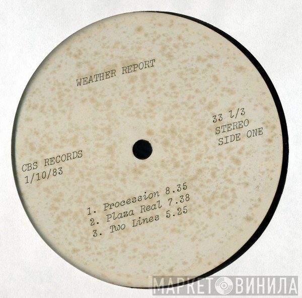Weather Report  - Procession