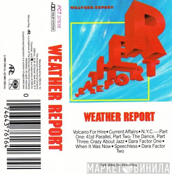 Weather Report  - Weather Report