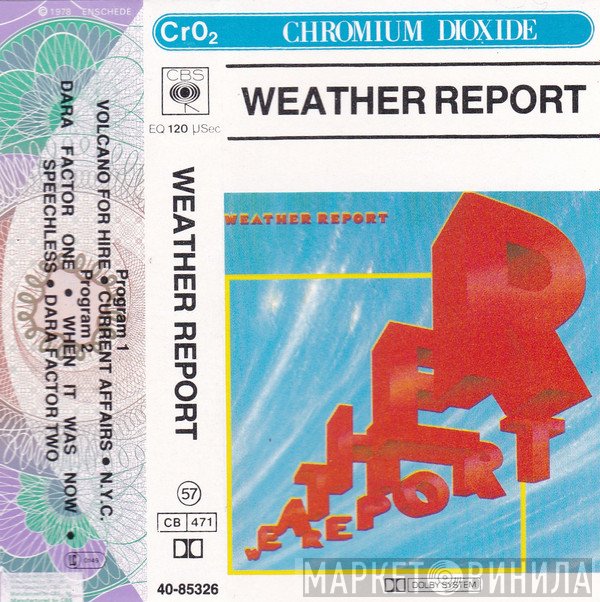 Weather Report  - Weather Report