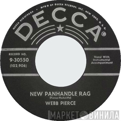 Webb Pierce  - New Panhandle Rag