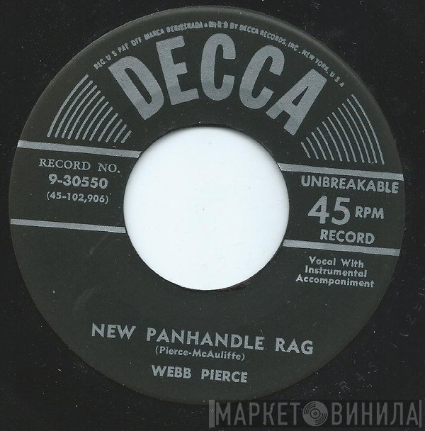Webb Pierce  - New Panhandle Rag
