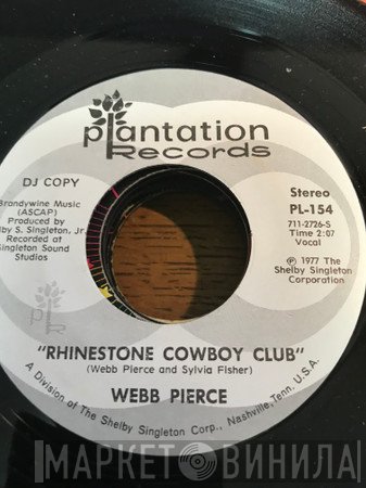 Webb Pierce  - Rhinestone Cowboy Club