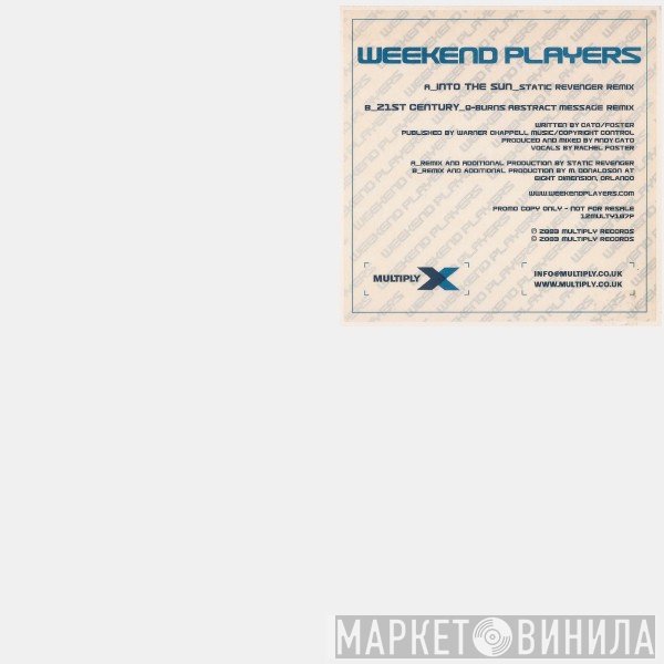 Weekend Players - Into The Sun / 21st Century