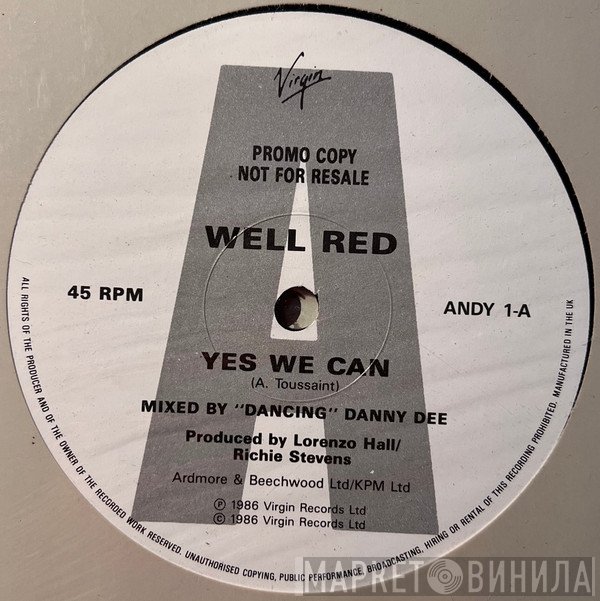 Well Red - Yes We Can