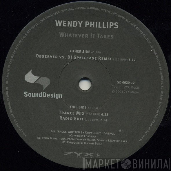 Wendy Phillips - Whatever It Takes