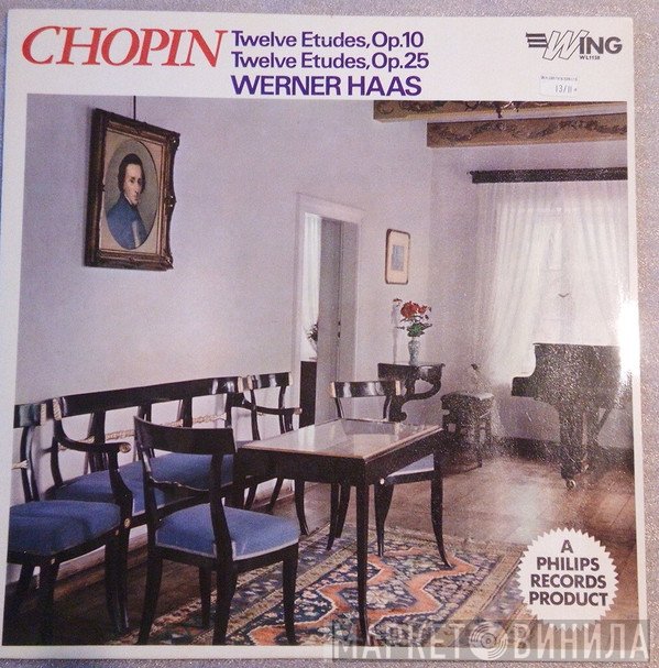 Werner Haas, Frédéric Chopin - Twelve Etudes, Op.10; Twelve Etudes, Op.25