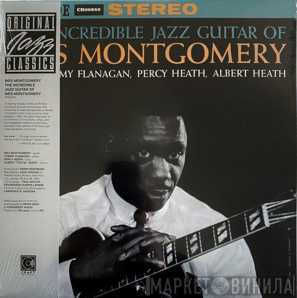 Wes Montgomery - The Incredible Jazz Guitar Of Wes Montgomery