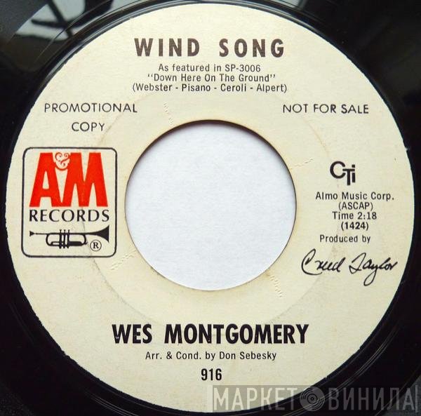 Wes Montgomery - Wind Song / Goin' On To Detroit