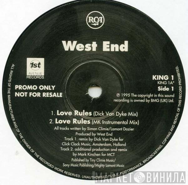 West End - Love Rules