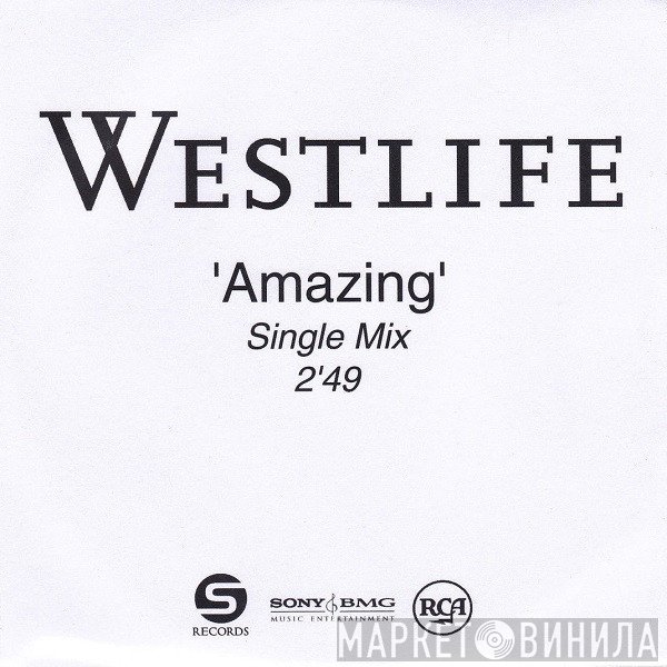 Westlife  - Amazing