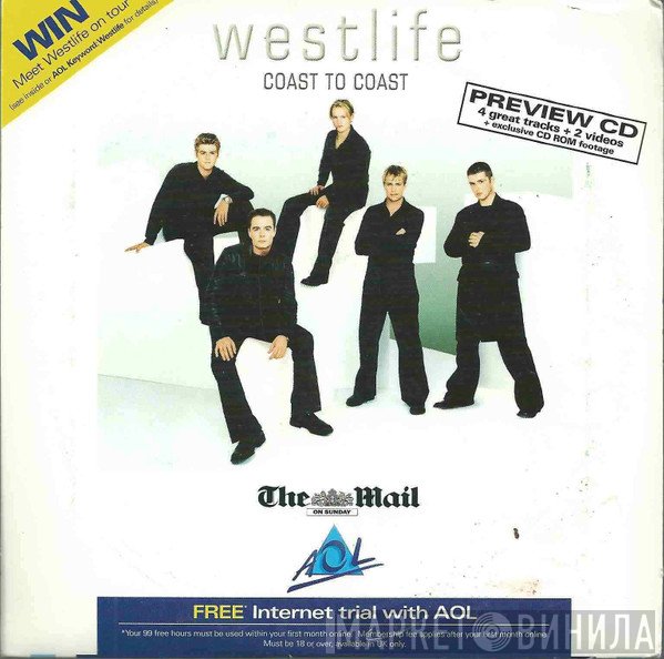 Westlife - Coast To Coast (Preview CD)