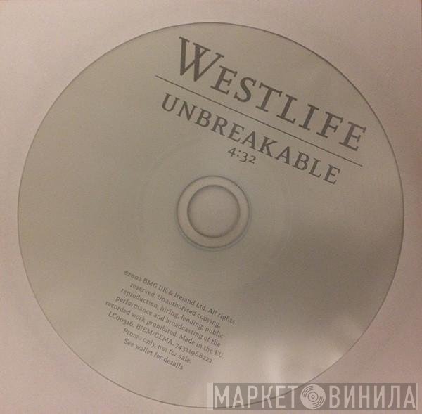 Westlife  - Unbreakable