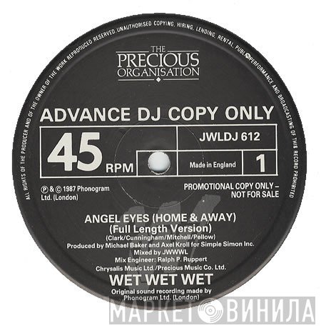 Wet Wet Wet - Angel Eyes (Home And Away)