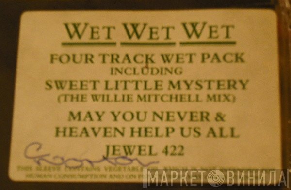 Wet Wet Wet - Four Track Wet Pack