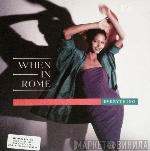 When In Rome - Everything