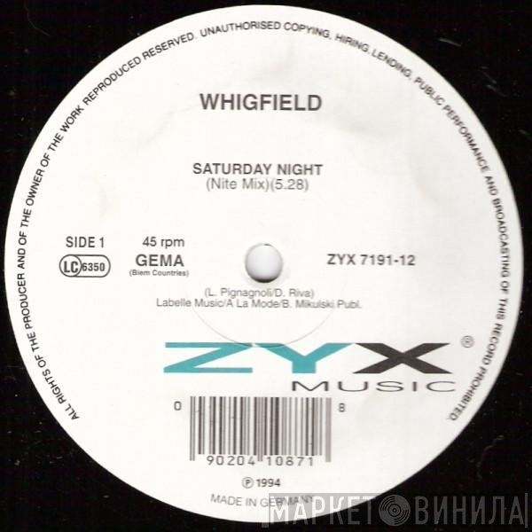 Whigfield - Saturday Night