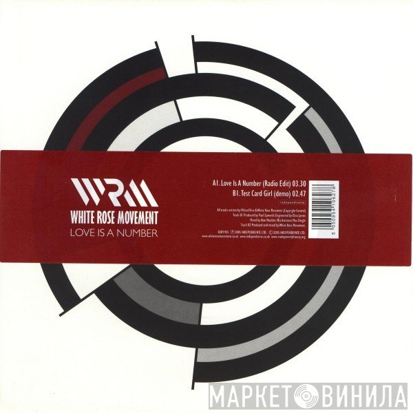 White Rose Movement - Love Is A Number
