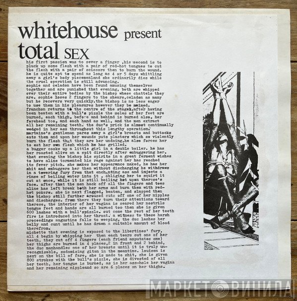 Whitehouse  - Total Sex