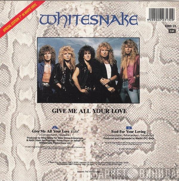 Whitesnake - Give Me All Your Love
