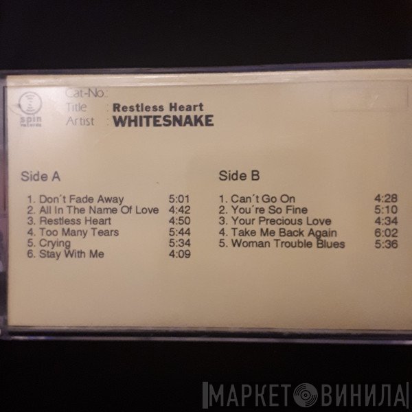 Whitesnake  - Restless Heart