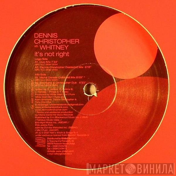 Whitney Houston, Dennis Christopher - It's Not Right