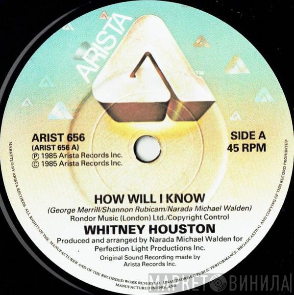 Whitney Houston - How Will I Know