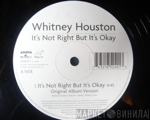 Whitney Houston - It's Not Right But It's Okay