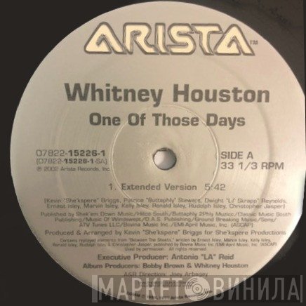 Whitney Houston - One Of Those Days