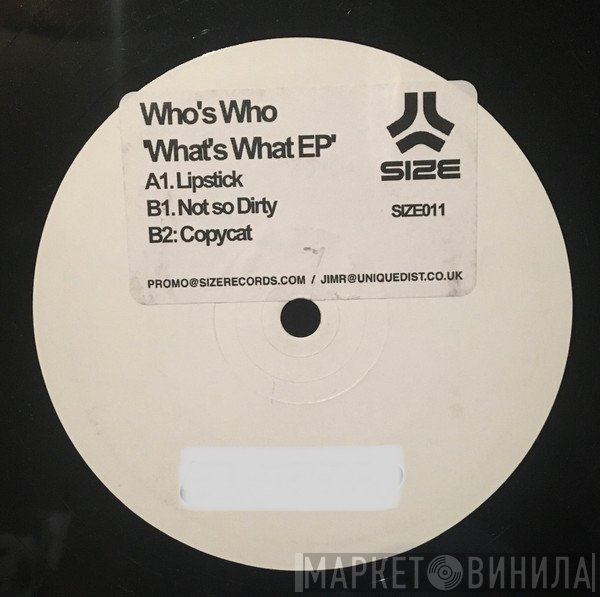 Who's Who? - What's What EP
