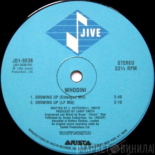 Whodini  - Growing Up / Fugitive