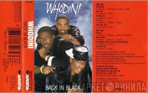 Whodini  - Back In Black