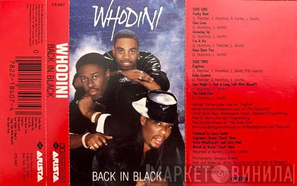 Whodini  - Back In Black