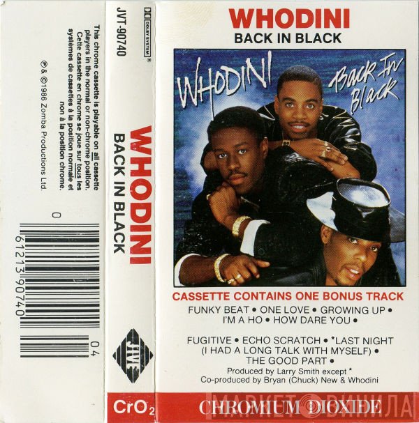 Whodini  - Back In Black
