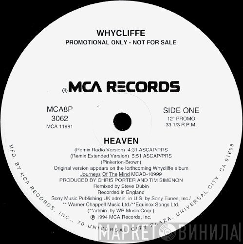 Whycliffe - Heaven