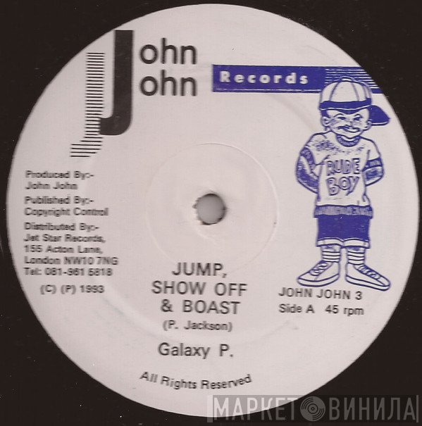 Wickerman, Galaxy P - Jump, Show Off & Boast / Niceness