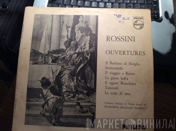 Wiener Symphoniker, Francesco Molinari-Pradelli  - Rossini Overtures