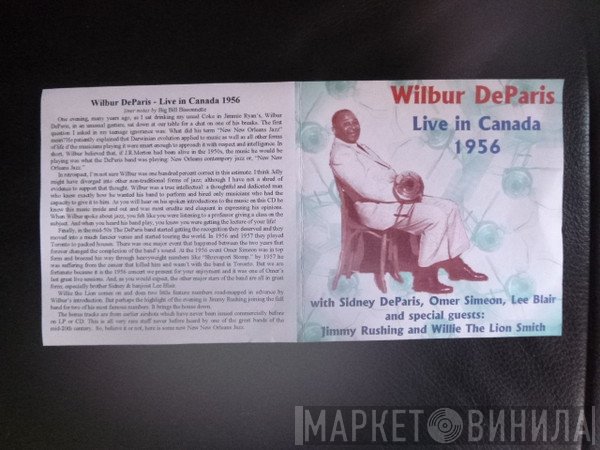 Wilbur De Paris - Live In Canada 1956