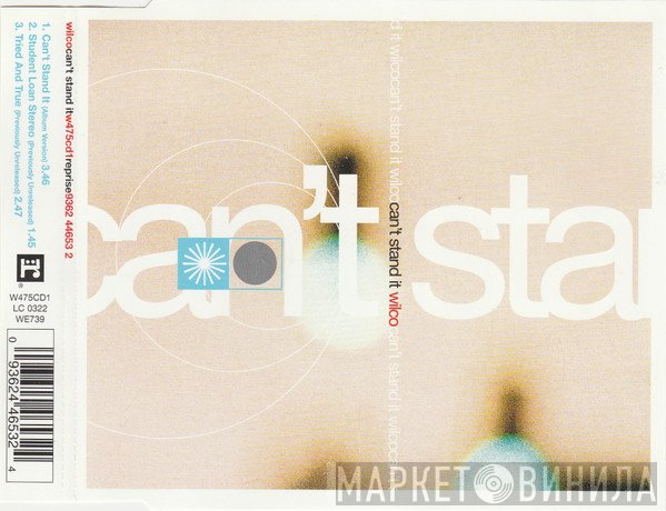 Wilco - Can't Stand It