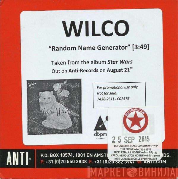 Wilco  - Random Name Generator